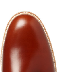 Chaussures derby en cuir marron WANT Les Essentiels