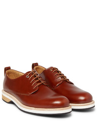 Chaussures derby en cuir marron WANT Les Essentiels