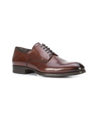 Chaussures derby en cuir marron To Boot New York