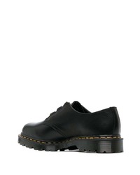 Chaussures derby en cuir noires Dr. Martens