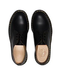 Chaussures derby en cuir noires Dr. Martens