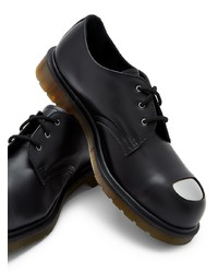 Chaussures derby en cuir noires Dr. Martens