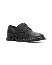 Chaussures derby en cuir noires Premiata