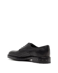 Chaussures derby en cuir noires Nicolas Andreas Taralis