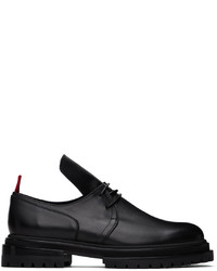 Chaussures derby en cuir noires 424