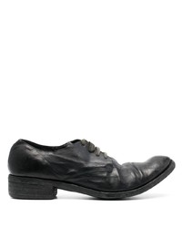 Chaussures derby en cuir noires A Diciannoveventitre