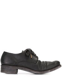 Chaussures derby en cuir noires A Diciannoveventitre