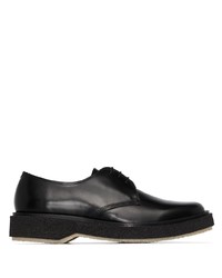 Chaussures derby en cuir noires Adieu Paris