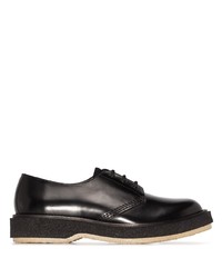 Chaussures derby en cuir noires Adieu Paris