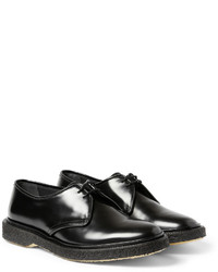 Chaussures derby en cuir noires