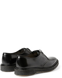 Chaussures derby en cuir noires