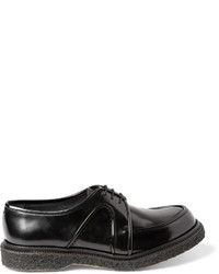 Chaussures derby en cuir noires