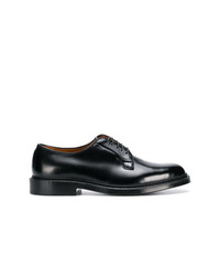 Chaussures derby en cuir noires Alden