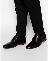 Chaussures derby en cuir noires Aldo