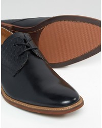 Chaussures derby en cuir noires Aldo
