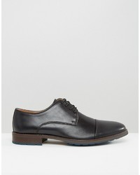 Chaussures derby en cuir noires Aldo