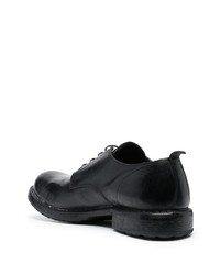 Chaussures derby en cuir noires Moma