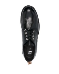 Chaussures derby en cuir noires Moma