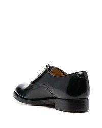 Chaussures derby en cuir noires FURSAC