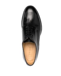 Chaussures derby en cuir noires FURSAC