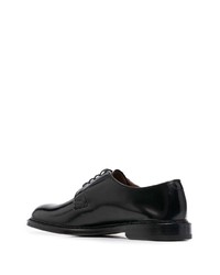 Chaussures derby en cuir noires Doucal's