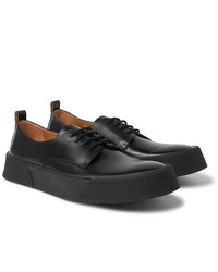 Chaussures derby en cuir noires Ami