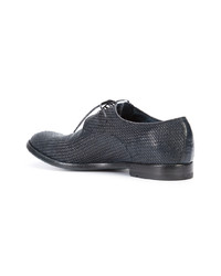 Chaussures derby en cuir noires Officine Creative