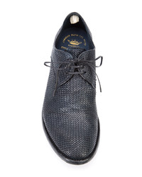 Chaussures derby en cuir noires Officine Creative