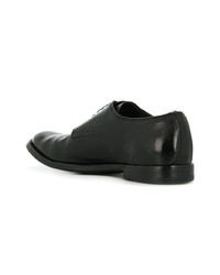 Chaussures derby en cuir noires Officine Creative