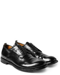 Chaussures derby en cuir noires Officine Creative