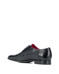 Chaussures derby en cuir noires BOSS HUGO BOSS