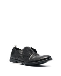 Chaussures derby en cuir noires Officine Creative