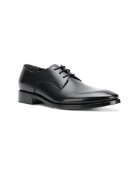 Chaussures derby en cuir noires Balenciaga