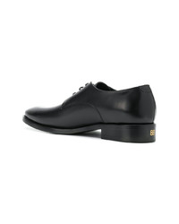 Chaussures derby en cuir noires Balenciaga