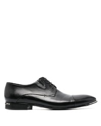 Chaussures derby en cuir noires Baldinini