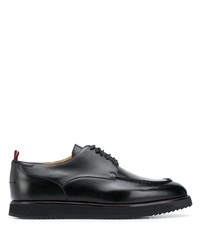 Chaussures derby en cuir noires Bally