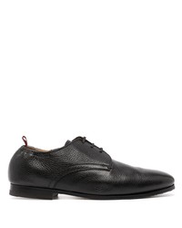 Chaussures derby en cuir noires Bally