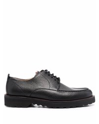 Chaussures derby en cuir noires Bally