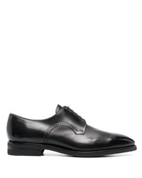 Chaussures derby en cuir noires Bally