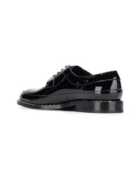 Chaussures derby en cuir noires Jimmy Choo