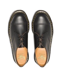 Chaussures derby en cuir noires Dr. Martens