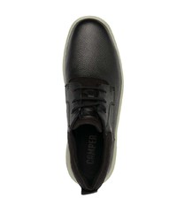 Chaussures derby en cuir noires Camper