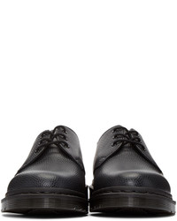 Chaussures derby en cuir noires Dr. Martens