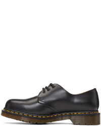 Chaussures derby en cuir noires Dr. Martens