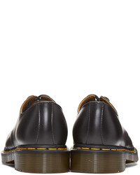 Chaussures derby en cuir noires Dr. Martens