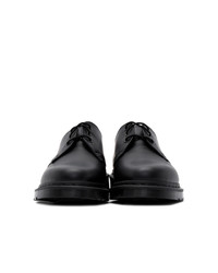 Chaussures derby en cuir noires Dr. Martens