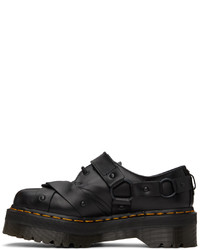 Chaussures derby en cuir noires Dr. Martens