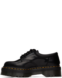 Chaussures derby en cuir noires Dr. Martens