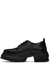 Chaussures derby en cuir noires Viron