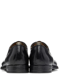 Chaussures derby en cuir noires Officine Creative